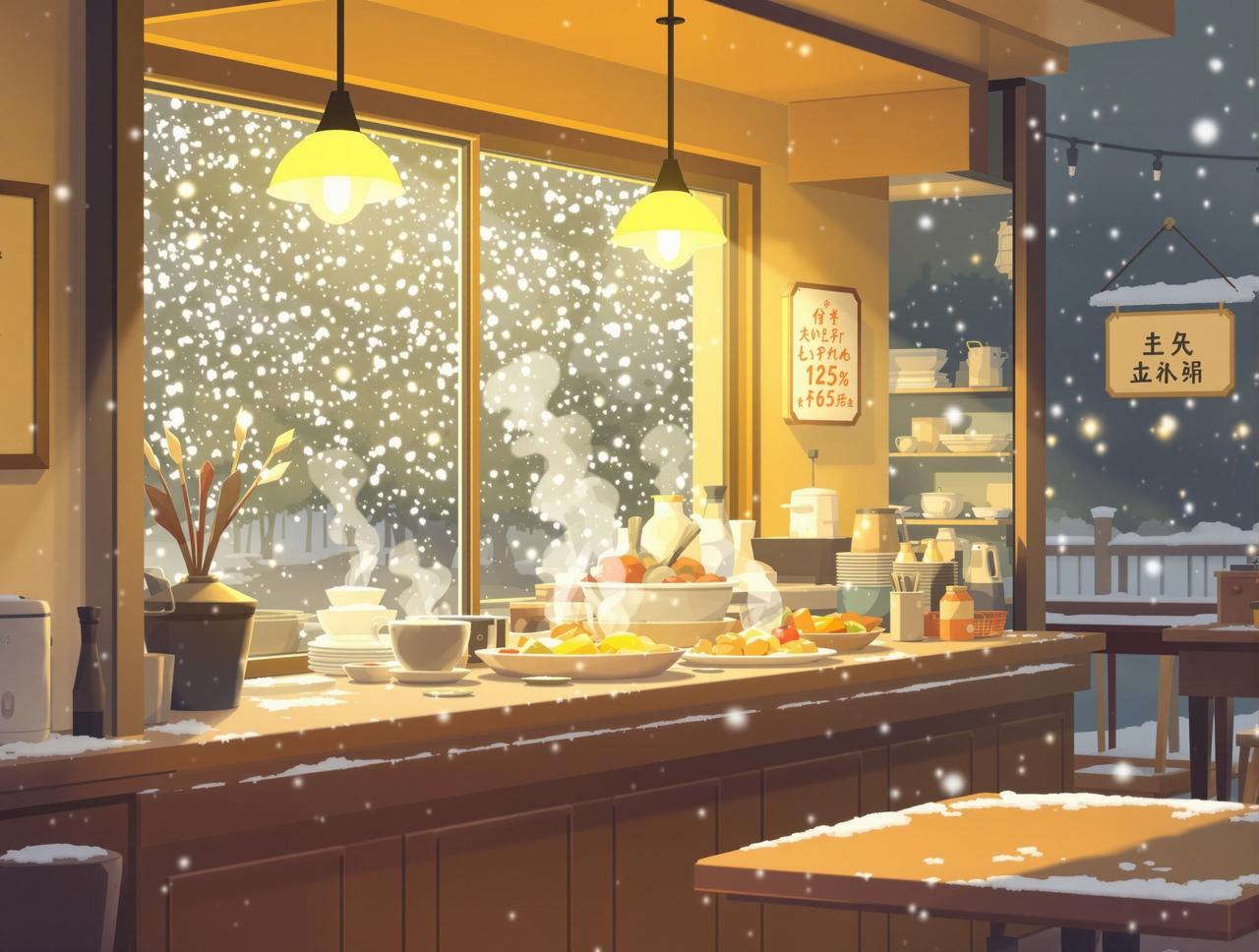 ai小短剧深夜食堂·冬日篇 ai小短剧 - 深夜食堂·冬日篇