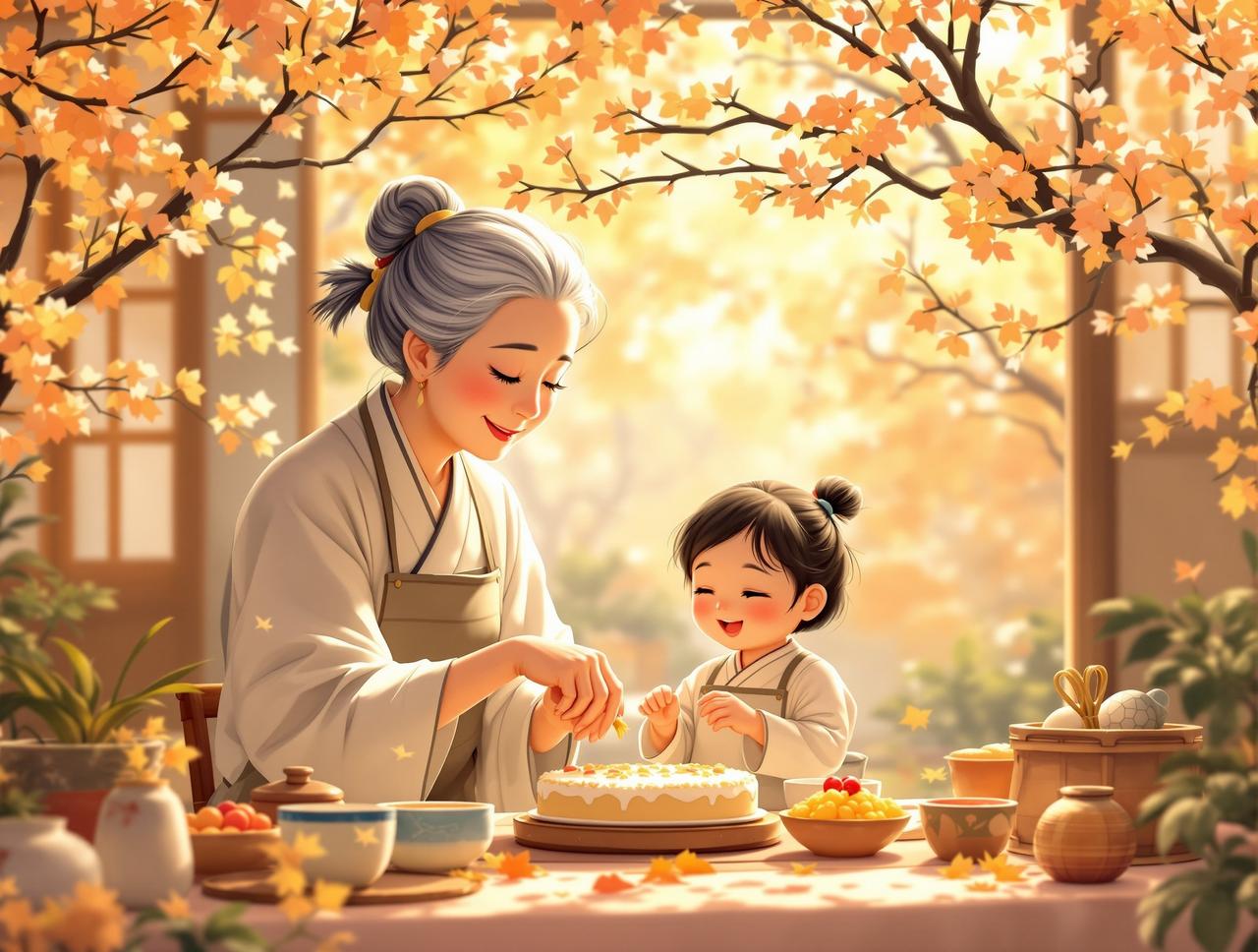 ai小短剧 - 外婆的桂花糕