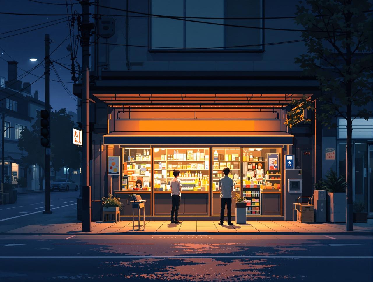 ai小短剧 - 深夜便利店